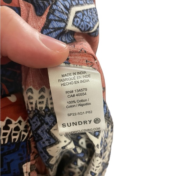 SUNDRY Exploded Floral Skirt Brick - Picture 14 of 16